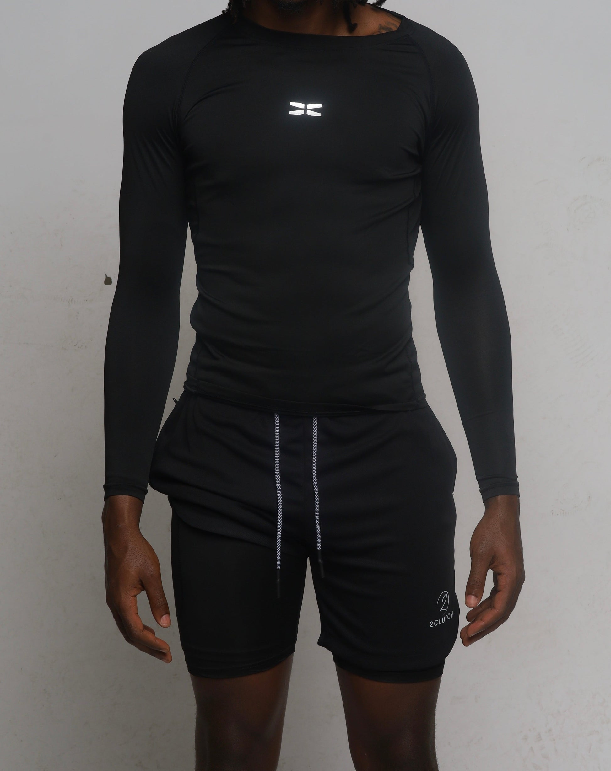 Black Shorts on tall male